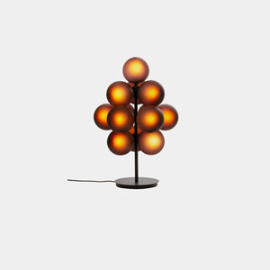 Pulpo Floor Lamp Aubergine acetato / Black Stellar Grape Small Floor Lamp