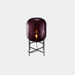 Pulpo Floor Lamp Aubergine / Black Oda Medium Floor Lamp