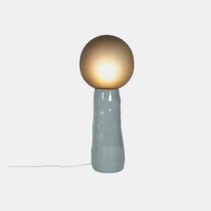 Pulpo Floor Lamp Grey Acetato / Grey Kokeshi Large Floor Lamp