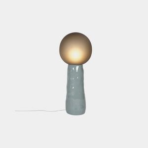 Pulpo Floor Lamp Grey Acetato / Grey Kokeshi Medium Floor Lamp