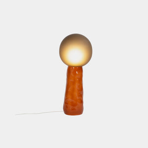 Pulpo Floor Lamp Grey Acetato / Terracotta Kokeshi Medium Floor Lamp