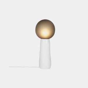 Pulpo Floor Lamp Grey Acetato / White Kokeshi Medium Floor Lamp