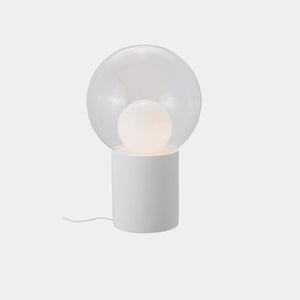 Pulpo Floor Lamp Transparent | Opal White / White Boule Large Floor Lamp