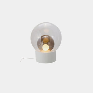 Pulpo Floor Lamp Transparent | Smoky grey / White Boule Medium Floor Lamp