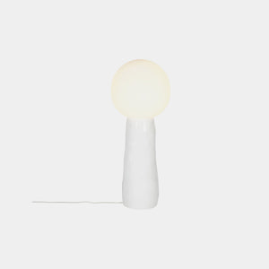 Pulpo Floor Lamp White Acetato / White Kokeshi Medium Floor Lamp