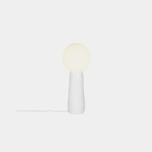 Pulpo Floor Lamp White Acetato / White Kokeshi Small Floor Lamp