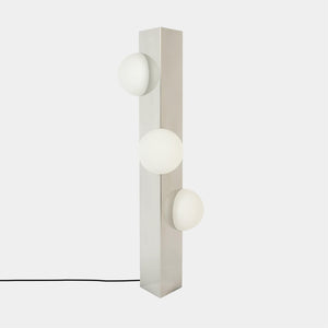 Pulpo Floor Lamp White / Chrome Sfera Large Floor Lamp