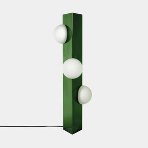 Pulpo Floor Lamp White / Fango Green Sfera Large Floor Lamp