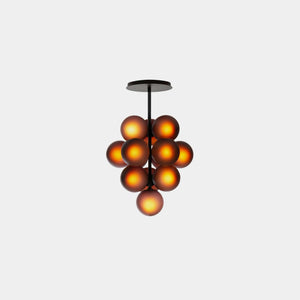 Pulpo Pendant Light Aubergine acetato / Black Stellar Grape Small Pendant Light