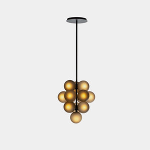 Pulpo Pendant Light Smokey Grey acetato / Black Stellar Grape Large Pendant Light