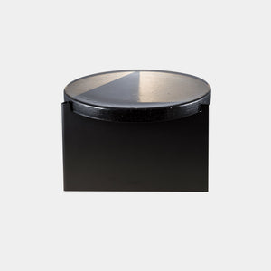 Pulpo Side Table Smoky Grey / Black Powder Coated Steel Alwa One Big Table