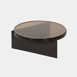 Pulpo Side Table Smoky Grey / Black Powder Coated Steel Alwa Super Big Table