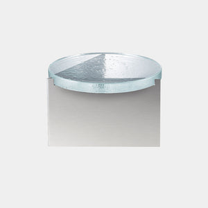 Pulpo Side Table Transparent / Polished Stainless Steel Alwa One Big Table