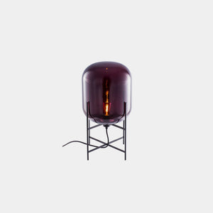 Pulpo Table Lamp Aubergine / Black Oda Small Table Lamp