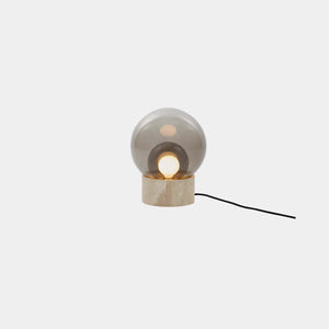 Pulpo Table Lamp Smoky Grey | Smoky Grey / Stone Boule Small Table Lamp