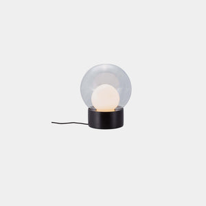 Pulpo Table Lamp Transparent | Opal White / Black Boule Small Table Lamp