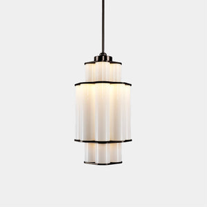 Roll & Hill Pendant Chandelier Black / LED 120V Bauer Chandelier 01