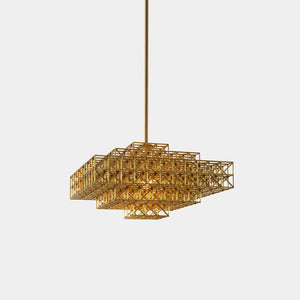 Roll & Hill Pendant Light Gridlock Pendant Light 1912