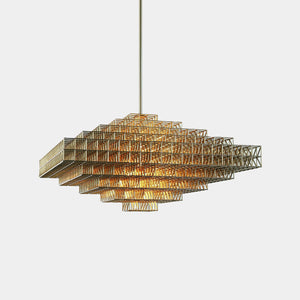 Roll & Hill Pendant Light Gridlock Pendant Light 7440