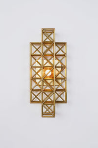 Roll & Hill Wall / Ceiling Light Gridlock Wall Light 193