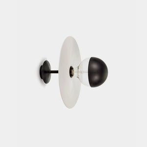 SERAX Ceiling Light Off White Porcelain / Matt Black Ann Demeulemeester Wall & Ceiling Light Eclipse 2