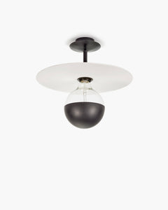 SERAX Ceiling Light Off White Porcelain / Matt Black Ann Demeulemeester Wall & Ceiling Light Eclipse 2