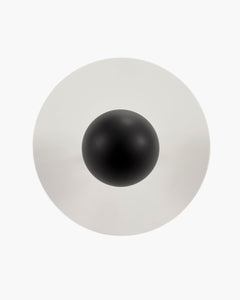 SERAX Ceiling Light Off White Porcelain / Matt Black Ann Demeulemeester Wall & Ceiling Light Eclipse 2