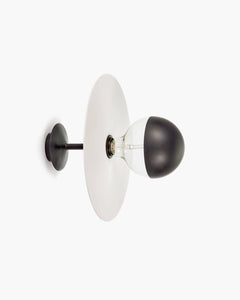 SERAX Ceiling Light Off White Porcelain / Matt Black Ann Demeulemeester Wall & Ceiling Light Eclipse 2