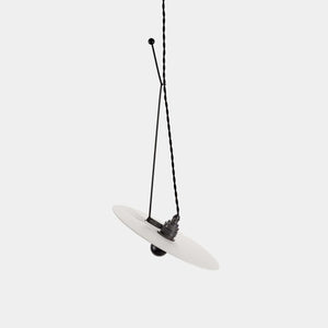 SERAX Pendant Light Off White Porcelain / Matt Black Ann Demeulemeester Pendant Light Luna L1