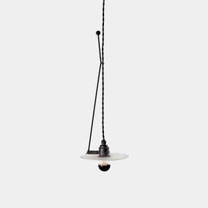 SERAX Pendant Light Off White Porcelain / Matt Black Ann Demeulemeester Pendant Light Luna S1