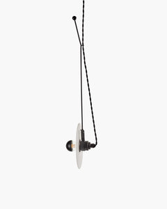 SERAX Pendant Light Off White Porcelain / Matt Black Ann Demeulemeester Pendant Light Luna S1