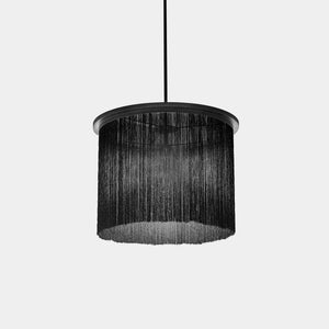 SERAX Pendant Light Off White Porcelain / Matt Black Ann Demeulemeester Wong Pendant Light in Black