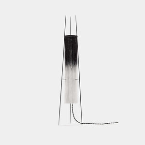 SERAX Table Lamp Black - White Gradient Thread / Matt Black Ann Demeulemeester Kiki Black Table Lamp