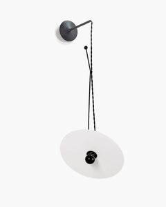 SERAX Wall Light Off White Porcelain / Matt Black Ann Demeulemeester Wall Light Luna L3