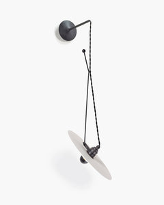 SERAX Wall Light Off White Porcelain / Matt Black Ann Demeulemeester Wall Light Luna L3