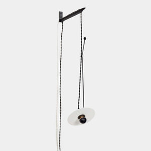 SERAX Wall Light Off White Porcelain / Matt Black Ann Demeulemeester Wall Light Luna S2