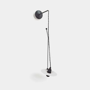 SERAX Wall Light Off White Porcelain / Matt Black Ann Demeulemeester Wall Light Luna S3