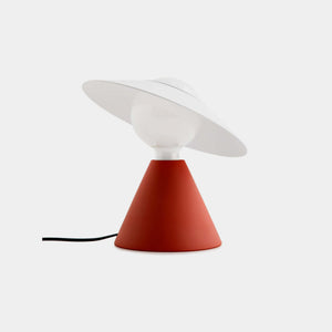 STIL NOVO Table Lamp Brick Red Fante Table Lamp