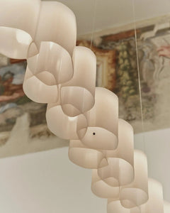 STILNOVO Suspension Light 2700K / Glossy White Polycarbonate Honey Linear Suspension Light
