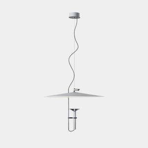 STILNOVO Suspension Light 2700K / White + Chrome Luna Suspension Light