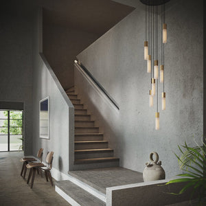 TALA Pendant Chandelier Basalt Nine Pendant