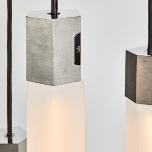 TALA Pendant Chandelier Basalt Nine Pendant