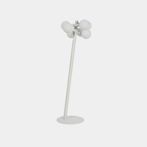 TALA Table Lamp Matte White Echo Seven Sphere, Tala Floor Lamp