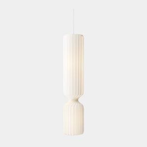 Tom Rossau Pendant Light Non-woven PC / M: Ø 25 x H 120 cm TR41 Pendant Light