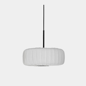 Tom Rossau Pendant Light Non-woven PC / S: Ø 420 x  H 150 mm (total height 330 mm) TR36 Pendant Light
