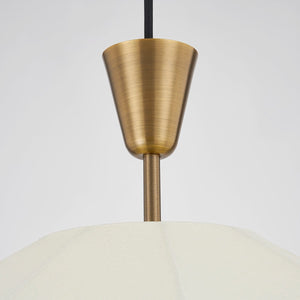 Troy Lighting Pendant Light Patina Brass / Cream Arden Pendant Light