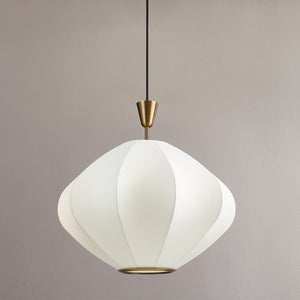 Troy Lighting Pendant Light Patina Brass / Cream Arden Pendant Light