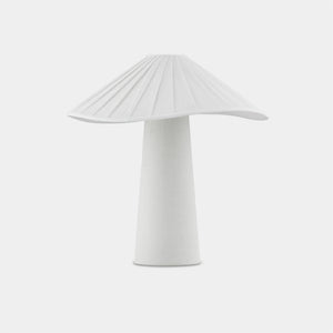 Troy Lighting Table Lamp Off-White Linen Chanterelle Table Lamp