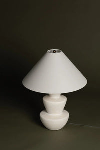 Troy Lighting Table Lamp Off-White Linen Kamas Table Lamp